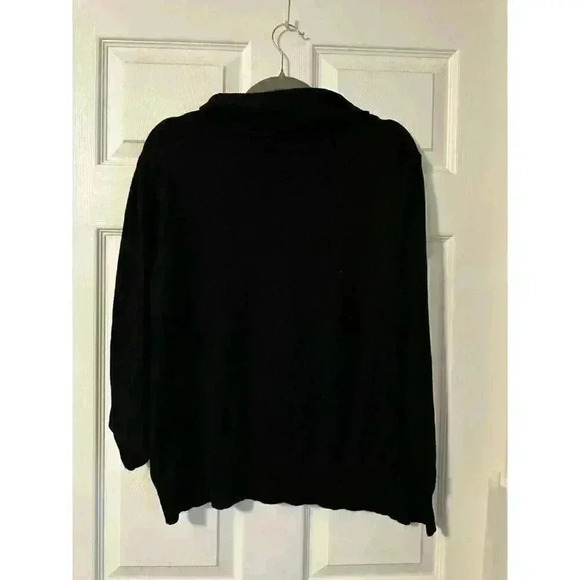 89th + Madison Women Black Turtleneck Sweater XL - Picture 5 of 7